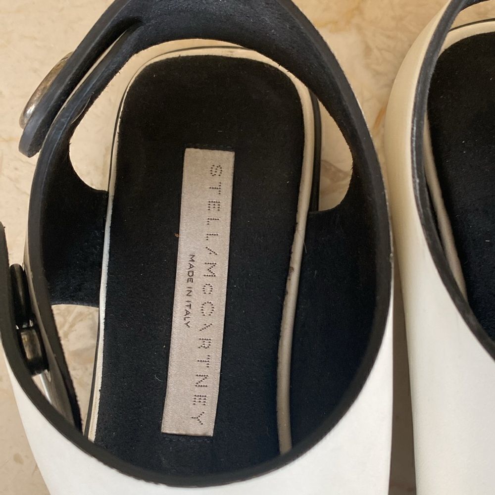 Stella McCartney Leather Sandals Made in Italy - Picture 12 of 15